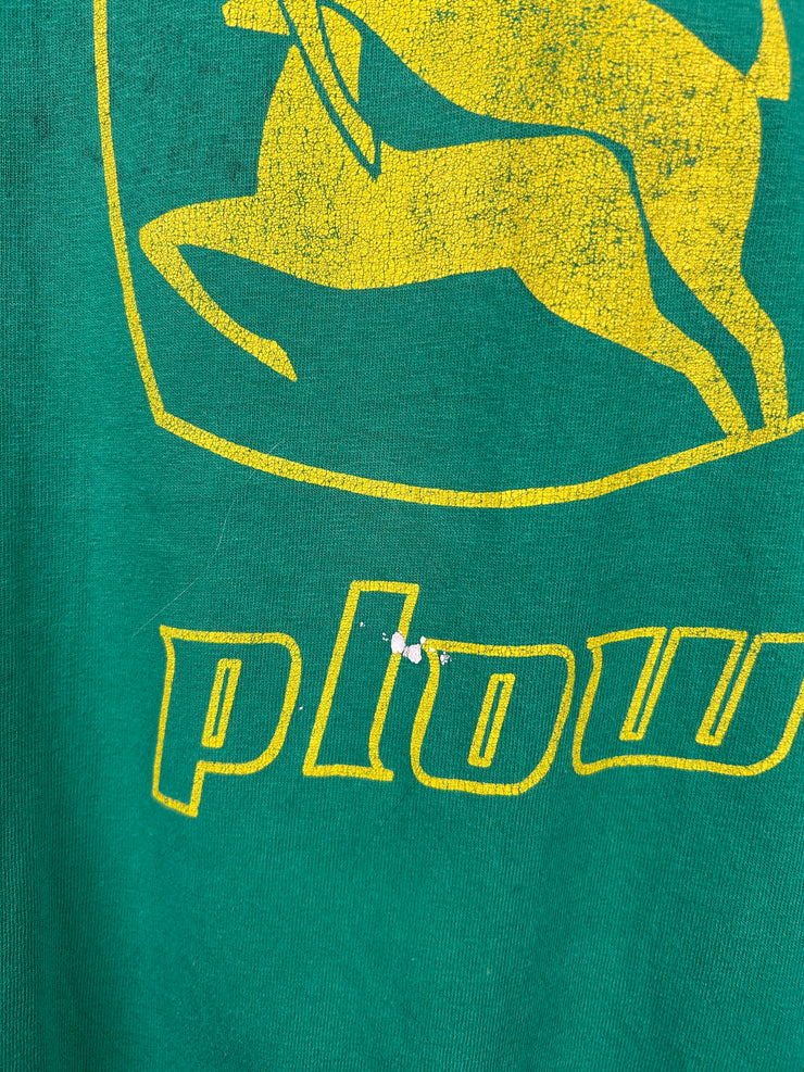 Vintage John Deere Plow Green Tee