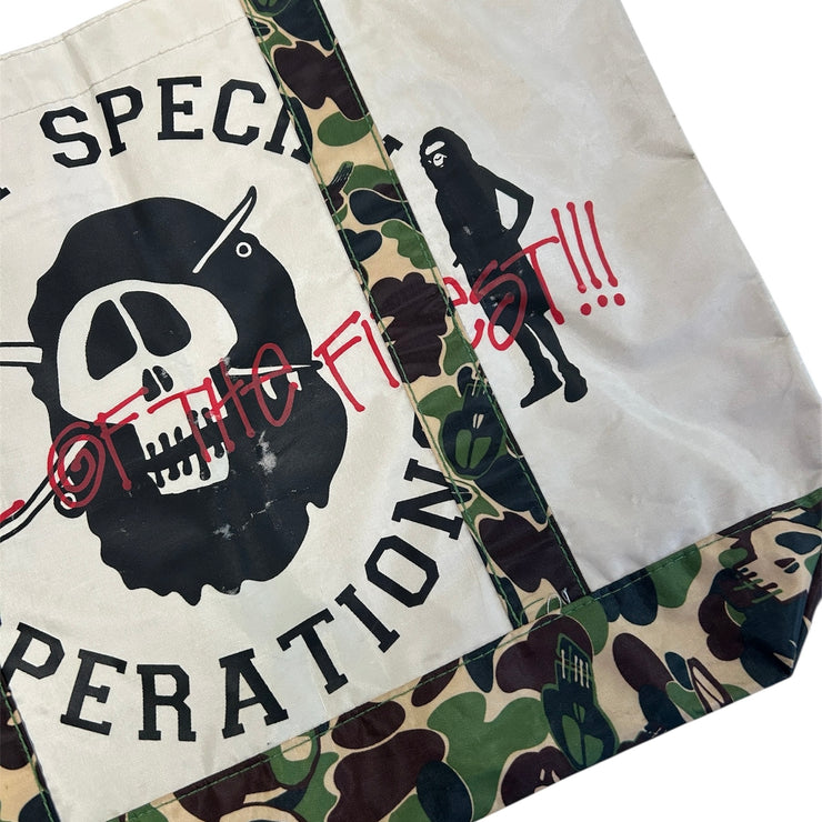 Stussy X Bape 2011 Nylon Tote