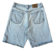 Vintage Wrangler Light Wash Blue Denim Shorts