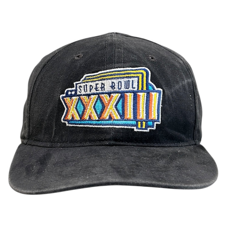 Vintage NFL Pro Player Super Bowl Black Snapback Hat