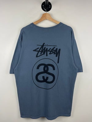Stussy SS Link Blue Tee