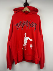 Revenge Nine Months Bruce Lee Red Hoodie