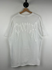 Revenge Tonal Dual Arch Logo White Tee