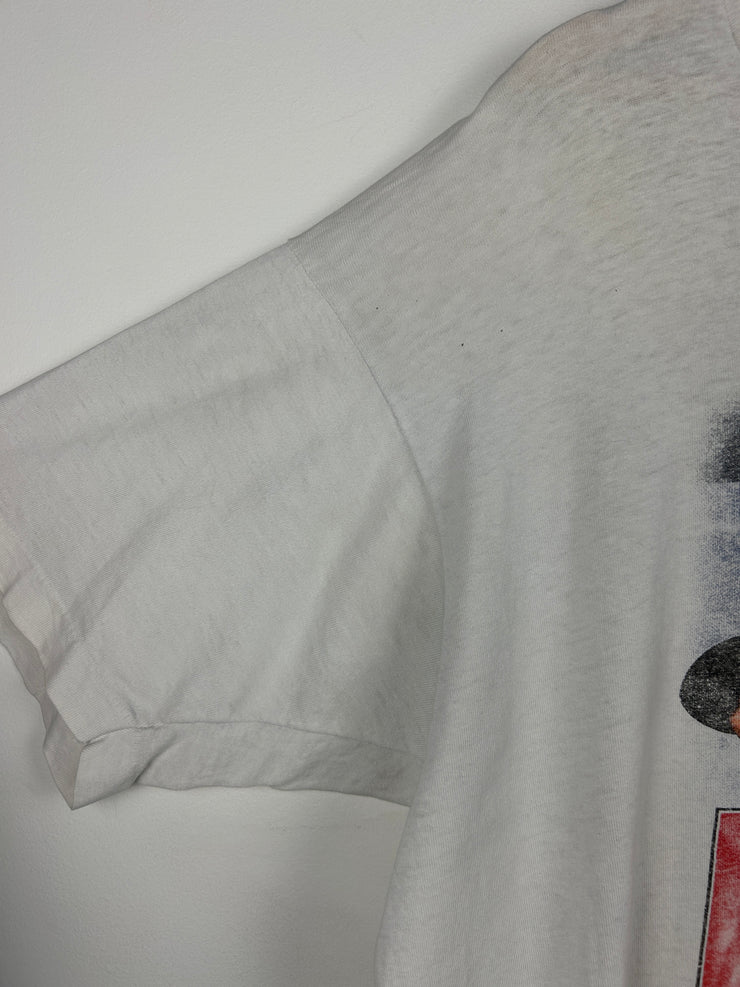 Vintage 80s Akira Fashion Victim Kimono My House Anime Promo White Tee