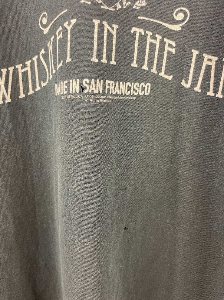 Vintage 2006 Metallica Whiskey In The Jar Black Tee