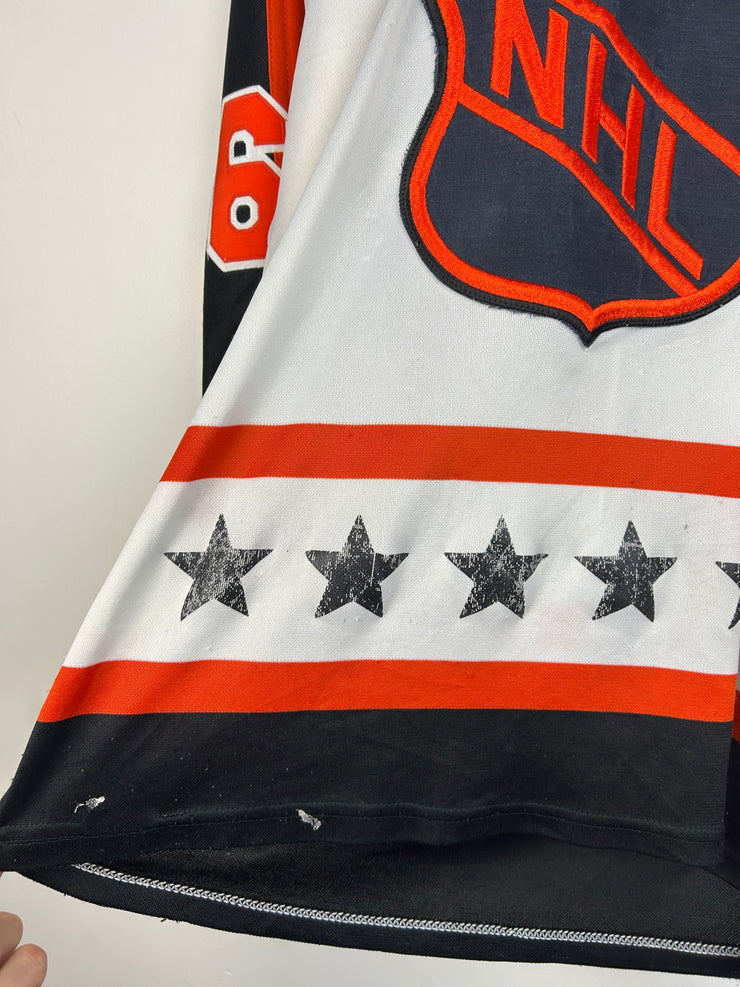 Vintage 90s NHL CCM All Star Game Lemieux White Hockey Jersey