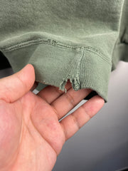 Vintage 90s Nike Mini Swoosh Olive Crewneck