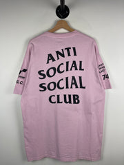 Anti Social Social Club Gran Turismo Pink Tee