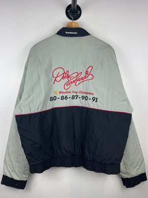 Vintage 90s Nascar American Made Dale Earnhardt Goodwrench Winston Cup Racing Jacket