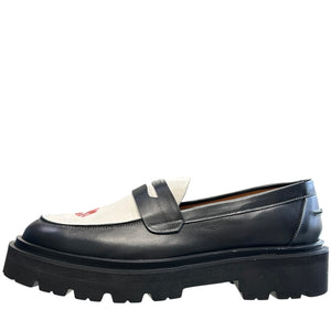 Penny Plate Kiss High Loafers
