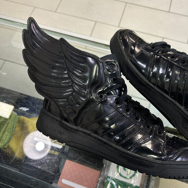 Adidas Jeremy Scott Wings 2.0 Black Patent 2013