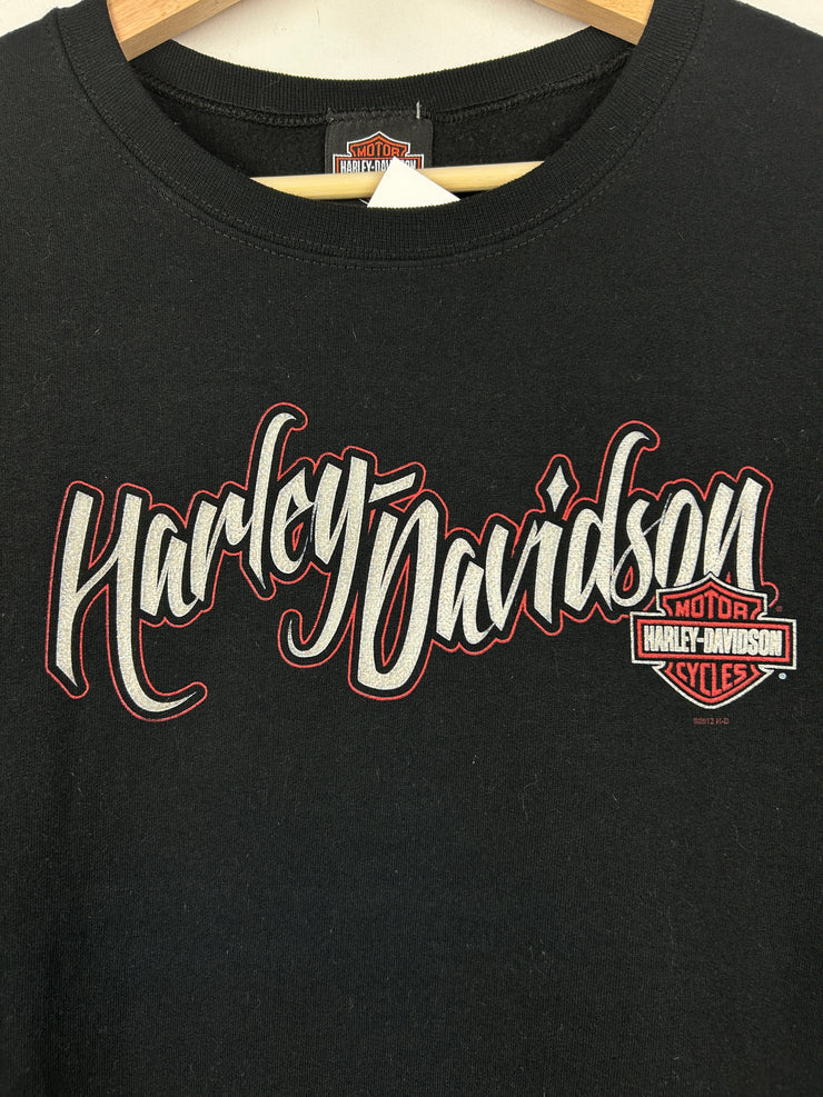 Vintage Harley Davidson Texas Black Women’s Crewneck