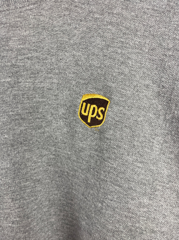 Vintage UPS Embroidered Grey Crewneck