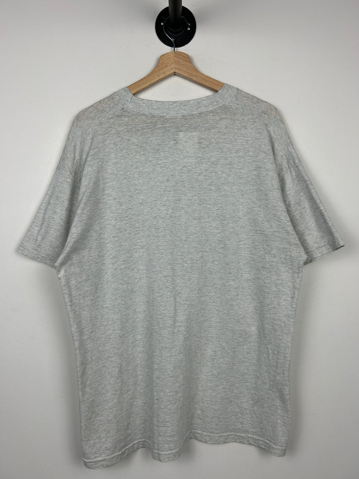 Vintage 90s Molson Canadian Leaf Grey Tee