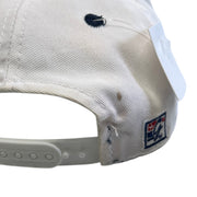 Vintage 90s The Game University Of UCONN White Snapback Hat