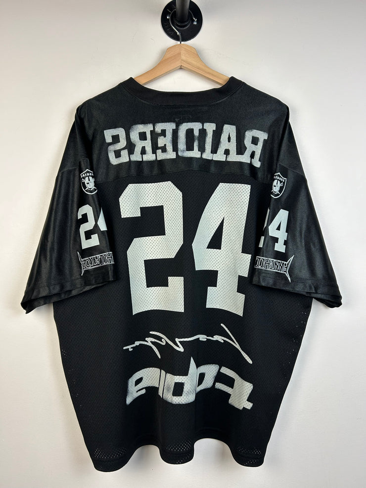 Travis Scott Cactus Jack Raiders Black Football Jersey