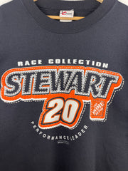Vintage Nascar Chase Tony Stewart Home Depot Black Crewneck