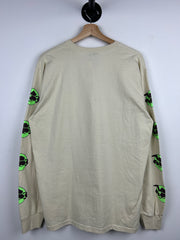 Stussy Skateboarding Cream Long Sleeve