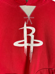 Vintage Y2K NBA Houston Rockets Red Hoodie