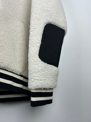 Moose Knuckles Dewson White Sherpa Hooded Jacket