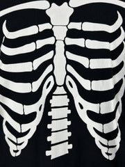 Supreme Bones Thermal Black Long Sleeve