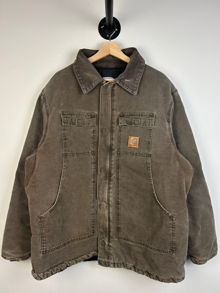 Vintage 90s Carhartt Arctic Brown Jacket