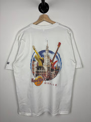 Vintage 90s Hard Rock Café Munich White Tee