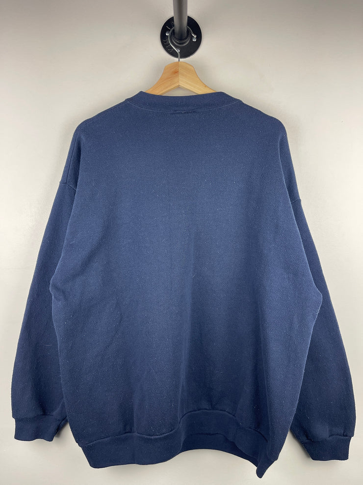 Vintage 90s Disney Mickey Unlimited Mickey Mouse Classics Navy Crewneck