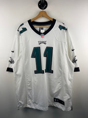 Nike NFL Philadelphia Eagles Wentz White Football Jersey