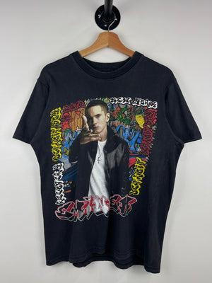 Vintage Eminem & Jay Z Recovery Tour Black Rap Tee