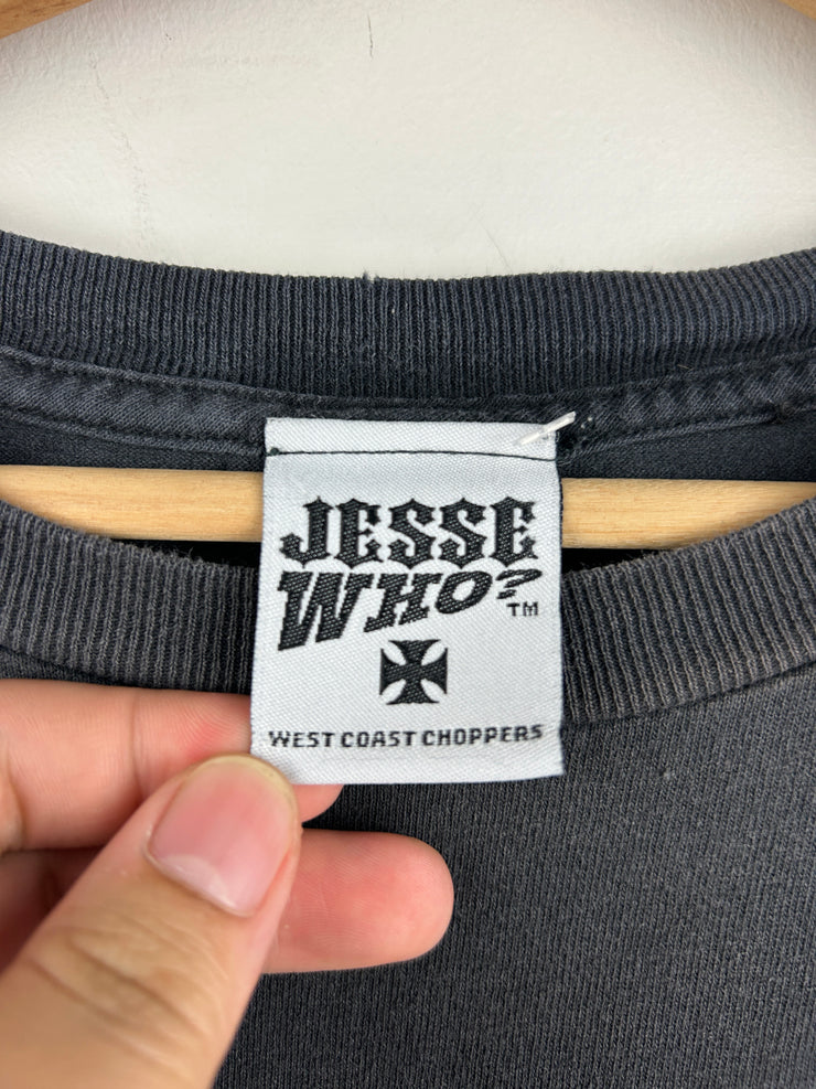 Vintage West Coast Choppers Long Beach Black & Blue Tee