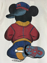 Vintage 90's Mickey Mouse White Tee