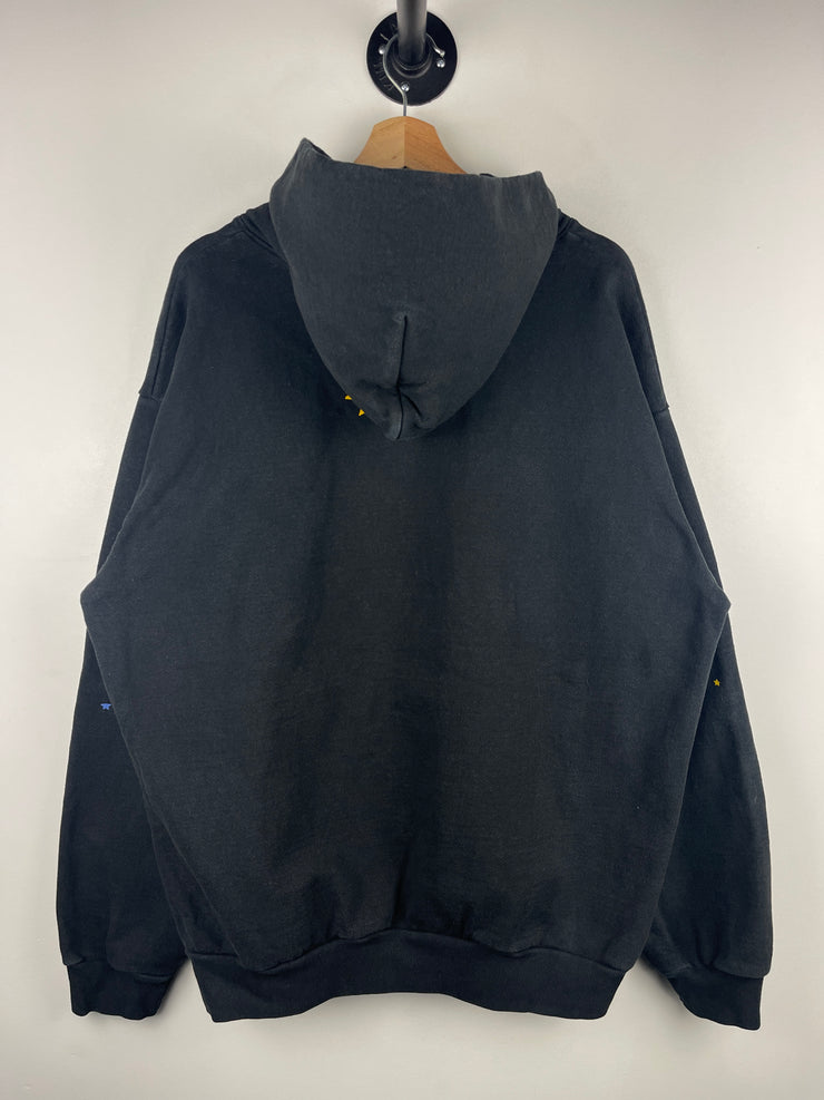 Sp5der FW21 P*nk Black Hoodie