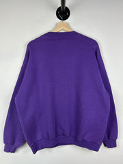 Vintage 90s NFL Cliff Engle Minnesota Vikings Champs Purple Crewneck