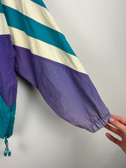 Vintage 90s NBA Starter Charlotte Hornets Teal Windbreaker