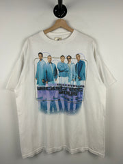 Vintage 90s Backstreet Boys Into The Millennium Tour White Tee