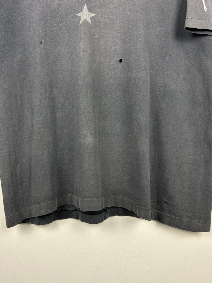 Vintage 90s The Smashing Pumpkins Zero Faded Black Tee