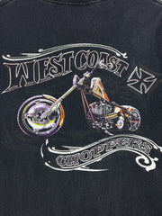 Vintage West Coast Choppers Biker Black Tee