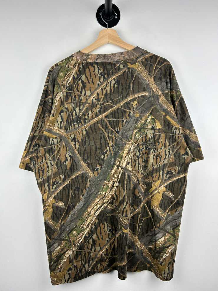 Vintage 90s Real Tree Camo Tee