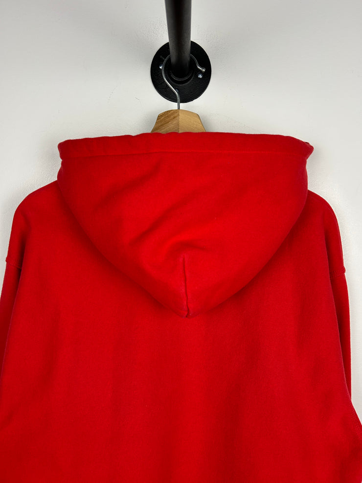 Stussy Flames Red Hoodie