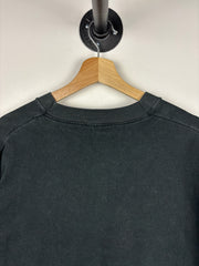 Vintage 90s Horse Lightning Nature Black Tee