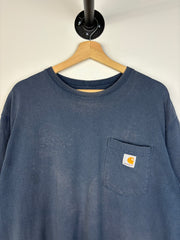 Vintage Carhartt Navy Pocket Tee