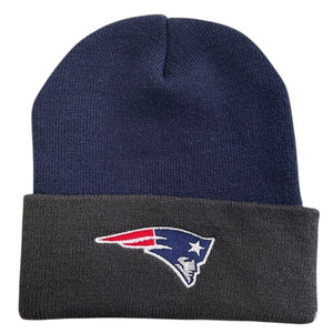 Vintage NFL New England Patriots Navy Beanie