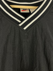 Vintage 90s Nike Mini Swoosh Black Pullover Windbreaker