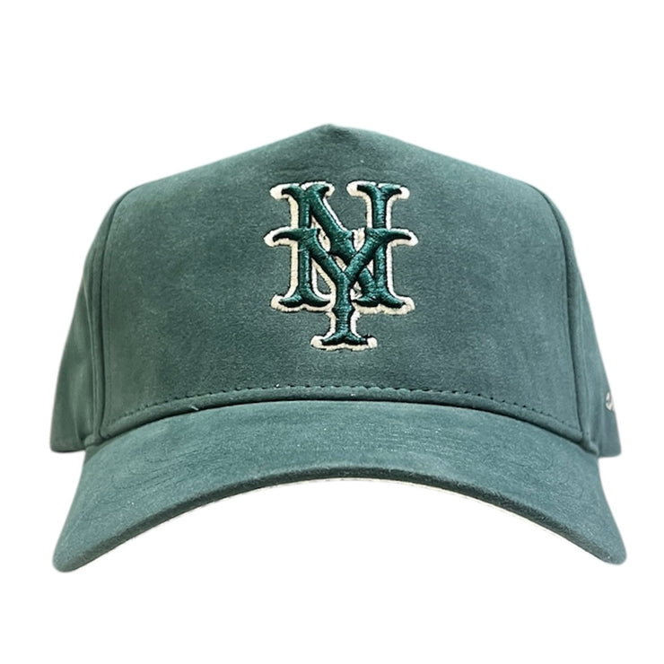 Studio 1999 NY Mets Green Suede Snapback Hat