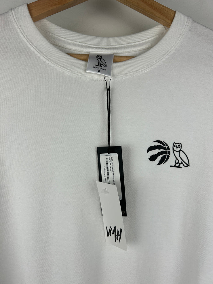 OVO Toronto Raptors White Long Sleeve