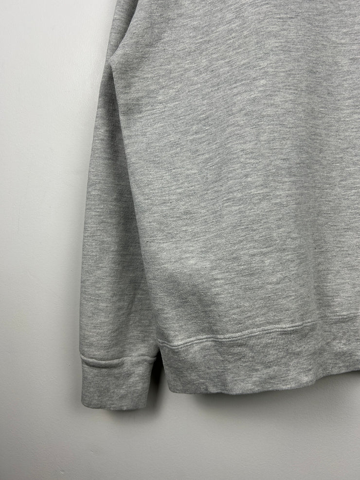 Vintage 90s Nutmeg Blank Grey Crewneck