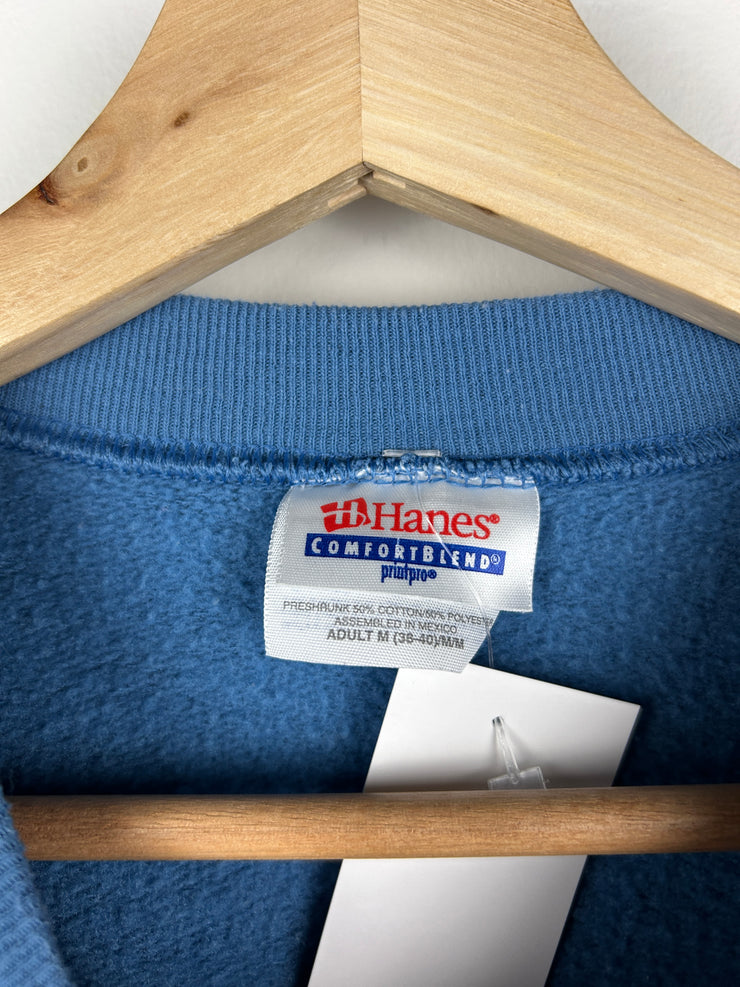 Vintage 90s Alaska Huskies Wilderness Blue Crewneck