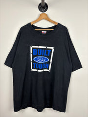 Vintage Ford Built Tough Black Tee