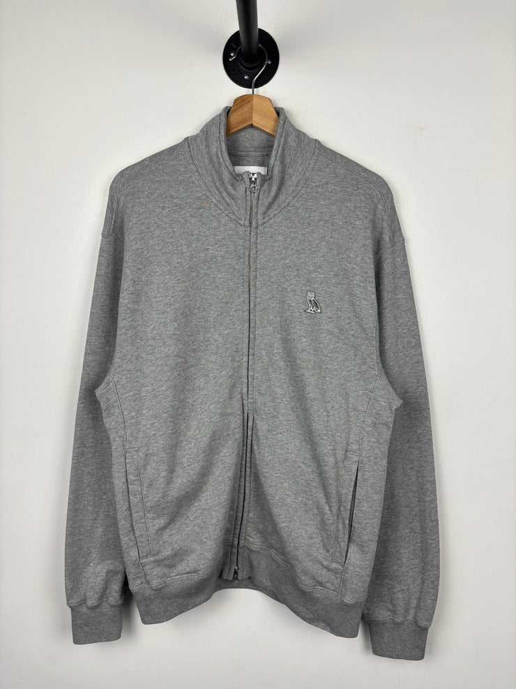 OVO Owl Grey Zip Up Sweater